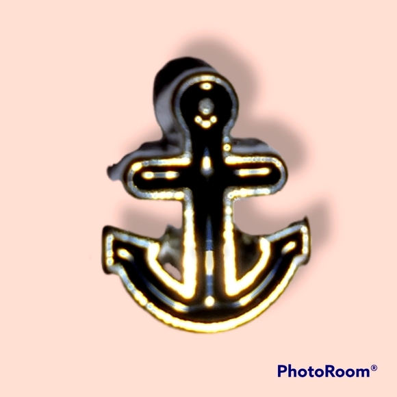 Naval Anchor Floating Charm - Picture 1 of 1